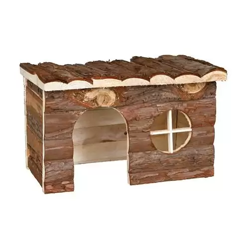 Dřevěný domek JERRIK, TRIXIE 28 x 16 x 18 cm, např. osmák, křeček