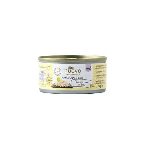 Nuevo kočka Handmade Pure Kuře v želé konz. 70g