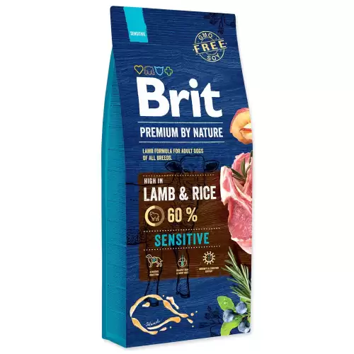 Brit Premium Dog Nature Sensitive Lamb 2 x 15kg