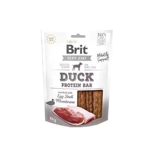 Brit Jerky Duck Protein Bar 80g