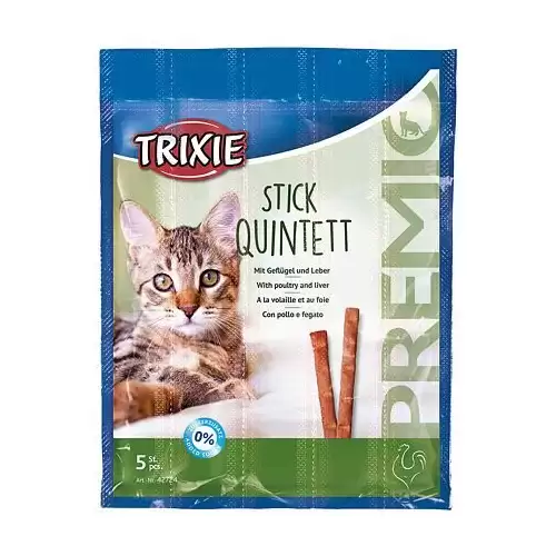 PREMIO Quintett tyčinky drůbeží/játra 5 x 5 g