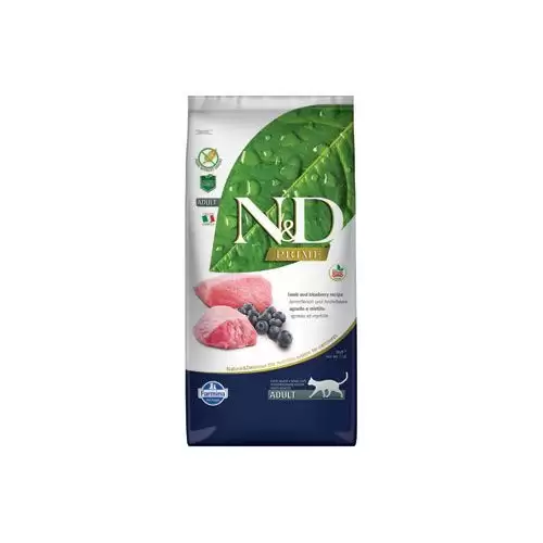 N&D PRIME CAT Adult Lamb & Blueberry 5kg