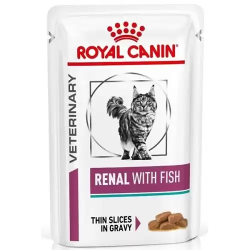  Royal Canin VD Cat kaps. Renal with fish 12 x 85 g