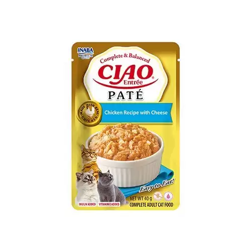 Churu Cat Entrée Paté Chicken Recipe with Cheese 40g