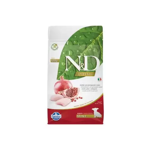 N&D PRIME DOG Puppy Mini Chicken & Pomegranate 800g