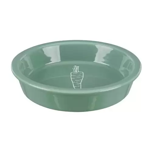 Keramická miska s motivem mrkve pro králíky 200 ml/14 cm