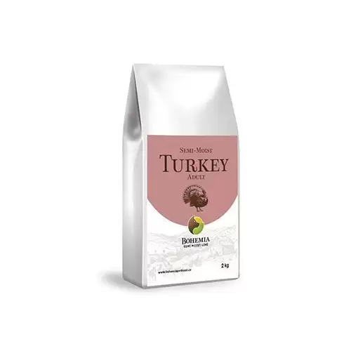 BOHEMIA Semi-Moist Adult Turkey 2kg