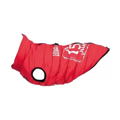 Obleček s postrojem Saint-Malo červený S:40cm, hruď:54cm, krk:40cm