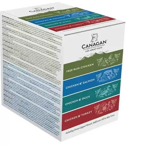  Canagan Cat kaps. Adult Multipack 8x 85 g