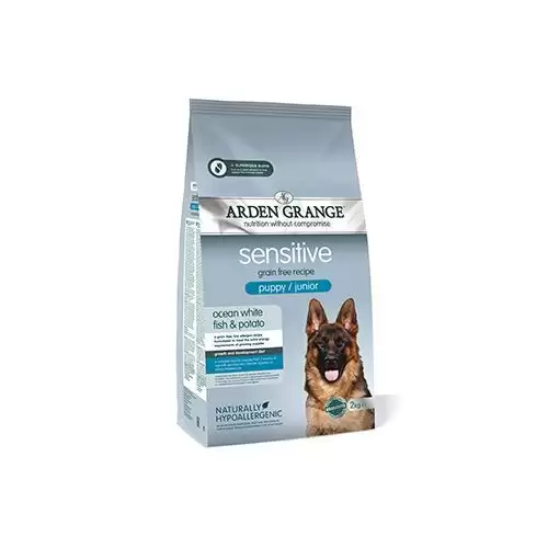 Arden Grange Dog GF Puppy Sen.Oc.White Fish&Potato 2kg