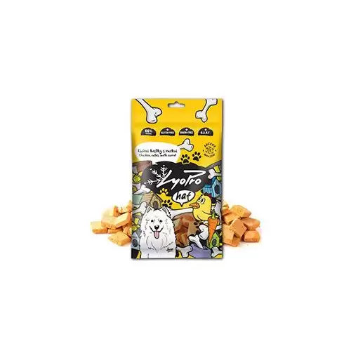 Lyopro Dog poch. mrazem sušené Kuř. kostky s mrkví 50g