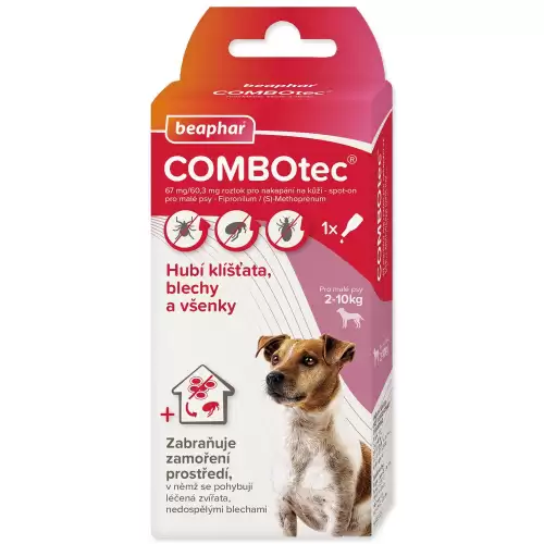 Pipeta Beaphar Spot-on Combotec pro psy S 2-10kg !