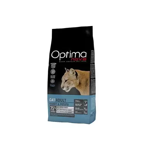 Optima Nova Cat GF Adult Rabbit&Potato 2kg