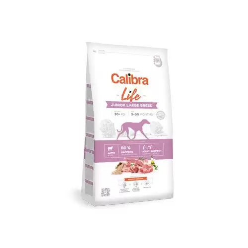 Calibra Dog Life Junior Large Breed Lamb 2 x 12kg