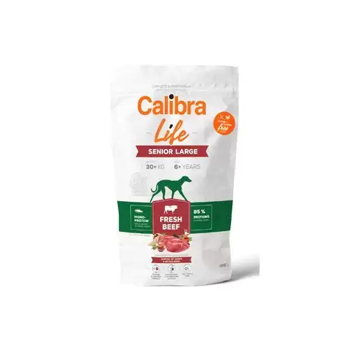Calibra Dog Life Senior Large Fresh Beef 100g