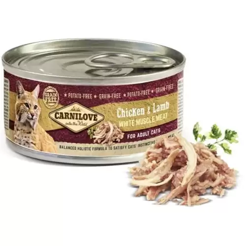  Carnilove Cat WMM konz. Adult Chicken & Lamb 100 g