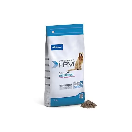 VET HPM Senior Dog Neutered Large&Medium 12kg NEW